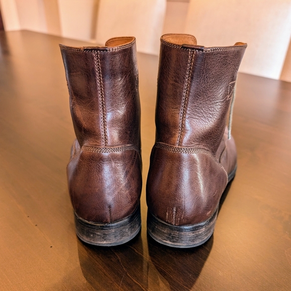 Sartori Gold Men's Italian Toe-cap Combat Boots - Picture 4 of 4